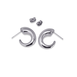 Γυναικεία Σκουλαρίκια Jada Hoops CPE467PL Anartxy Steel